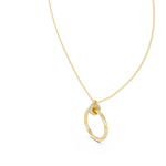 Gold Pendant 12-10001P, Yellow Gold, view 2