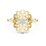 Gold Ring DR-6252, Yellow Gold