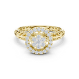 Gold Ring DDLR-754, Yellow Gold