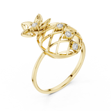 Gold Ring 1 (222), Yellow Gold, view 2