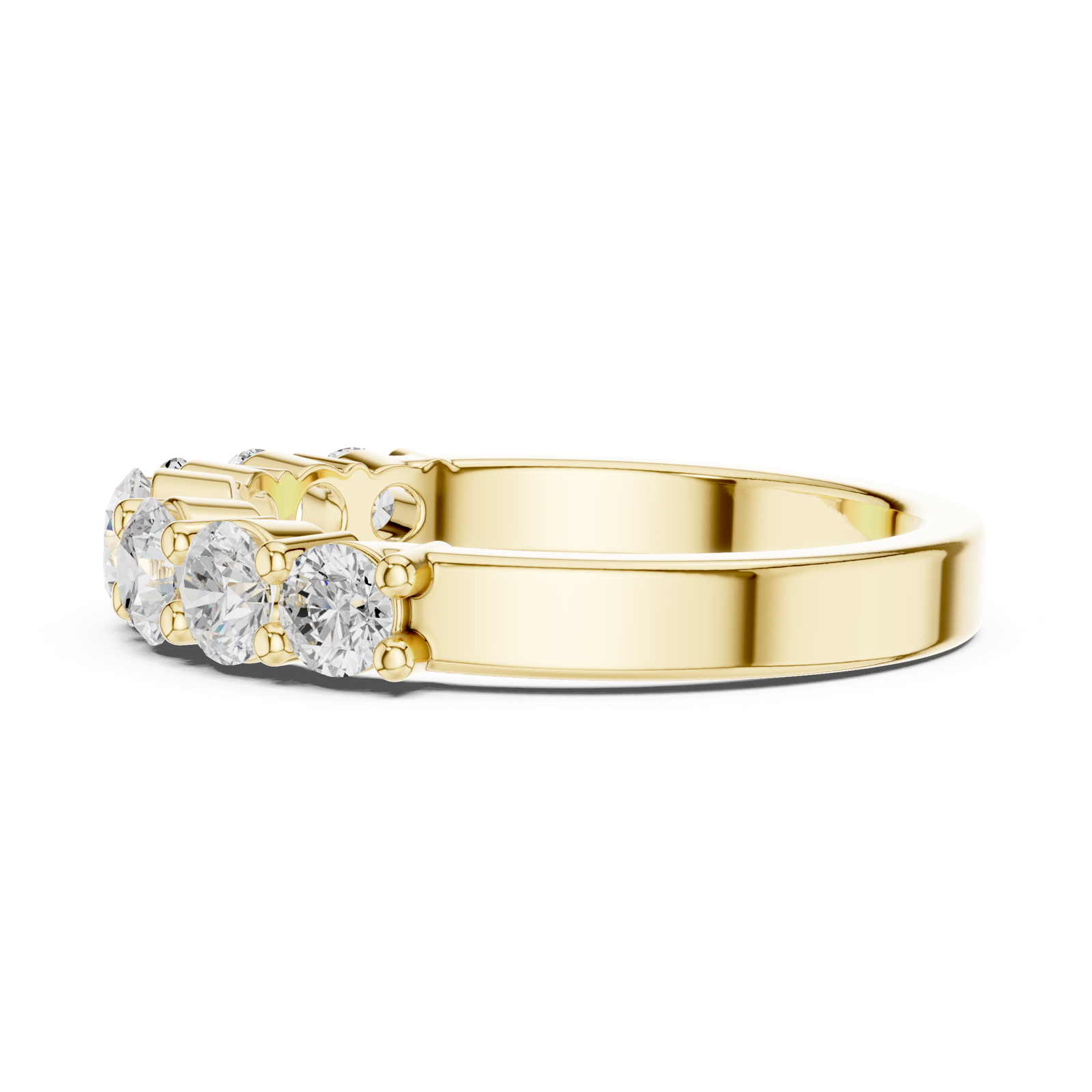 Gold Ring DDLR-382, Yellow Gold, view 3