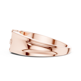Gold Ring DR-6264, Rose Gold, view 3