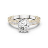 Gold Ring DDLR-893, White Gold