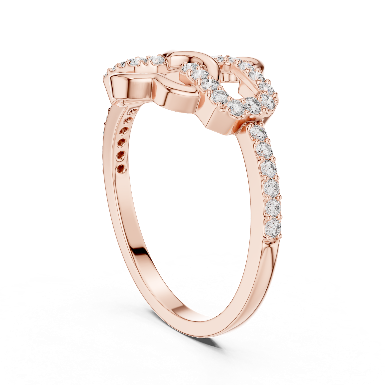 Gold Ring LR-01 (67), Rose Gold