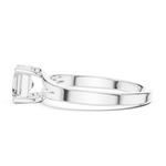 Gold Ring DDLR-521, White Gold, view 3