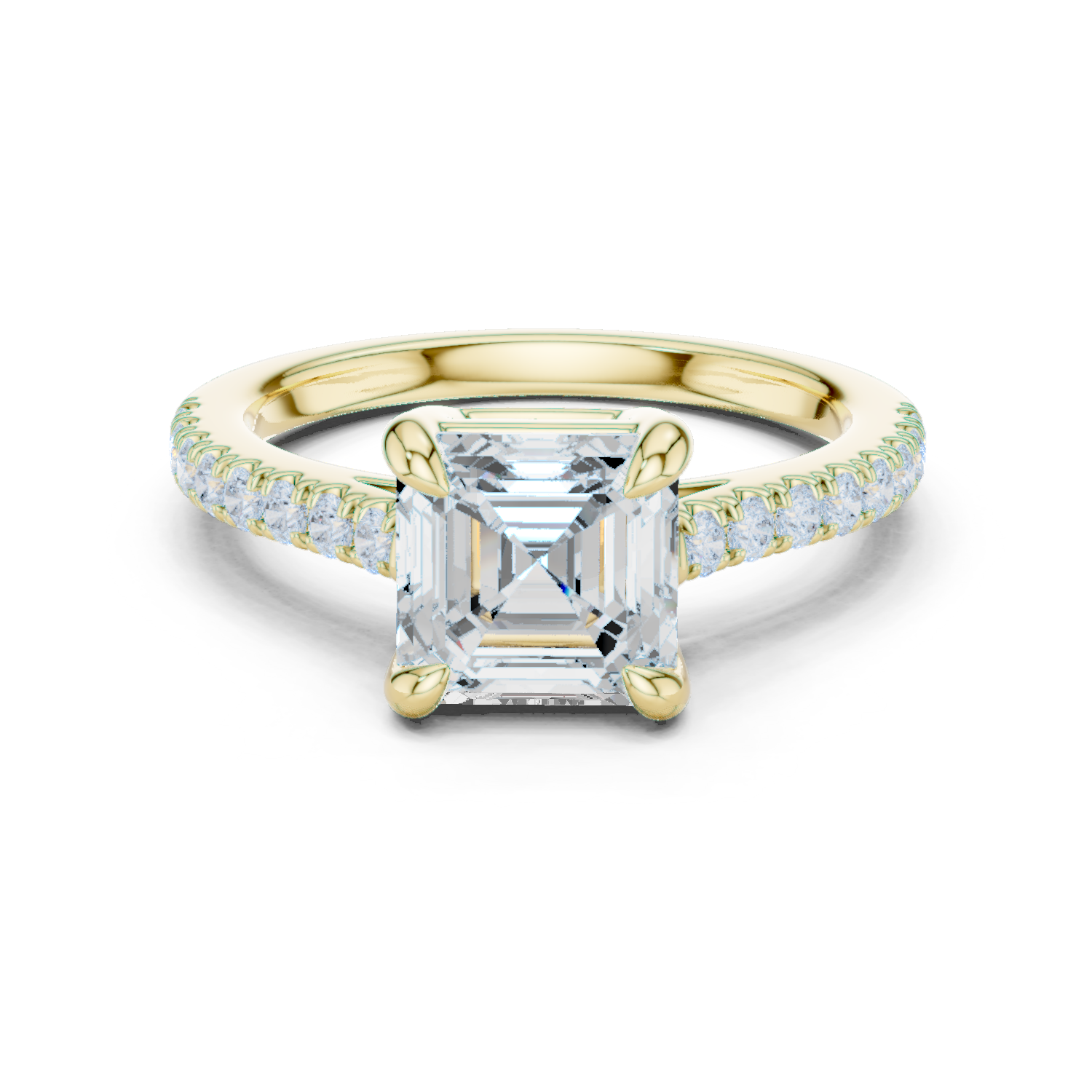 Gold Ring DDLR-874, Yellow Gold