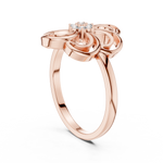 Gold Ring DR-6232, Rose Gold