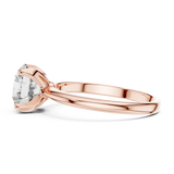Gold Ring DDLR-050, Rose Gold, view 3