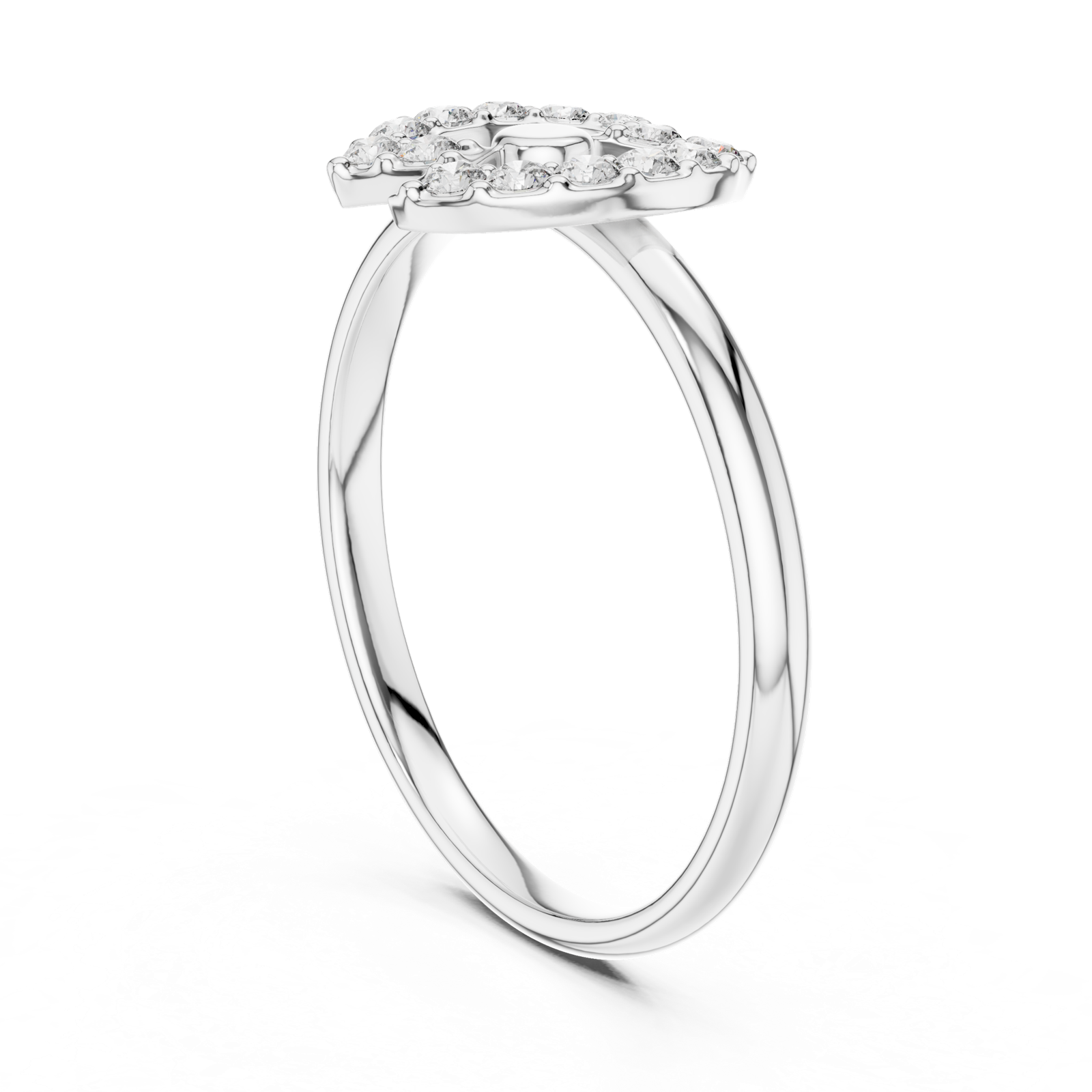 Gold Ring 1 (356), White Gold