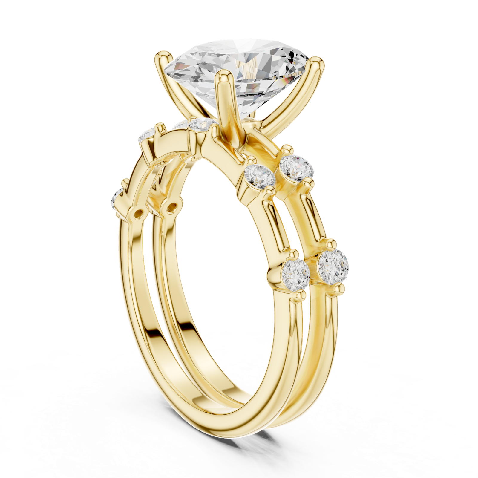 Gold Ring DDLR-441, Yellow Gold
