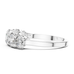 Gold Ring ALR-70, White Gold, view 3