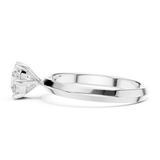 Gold Ring DDLR-766, White Gold, view 3