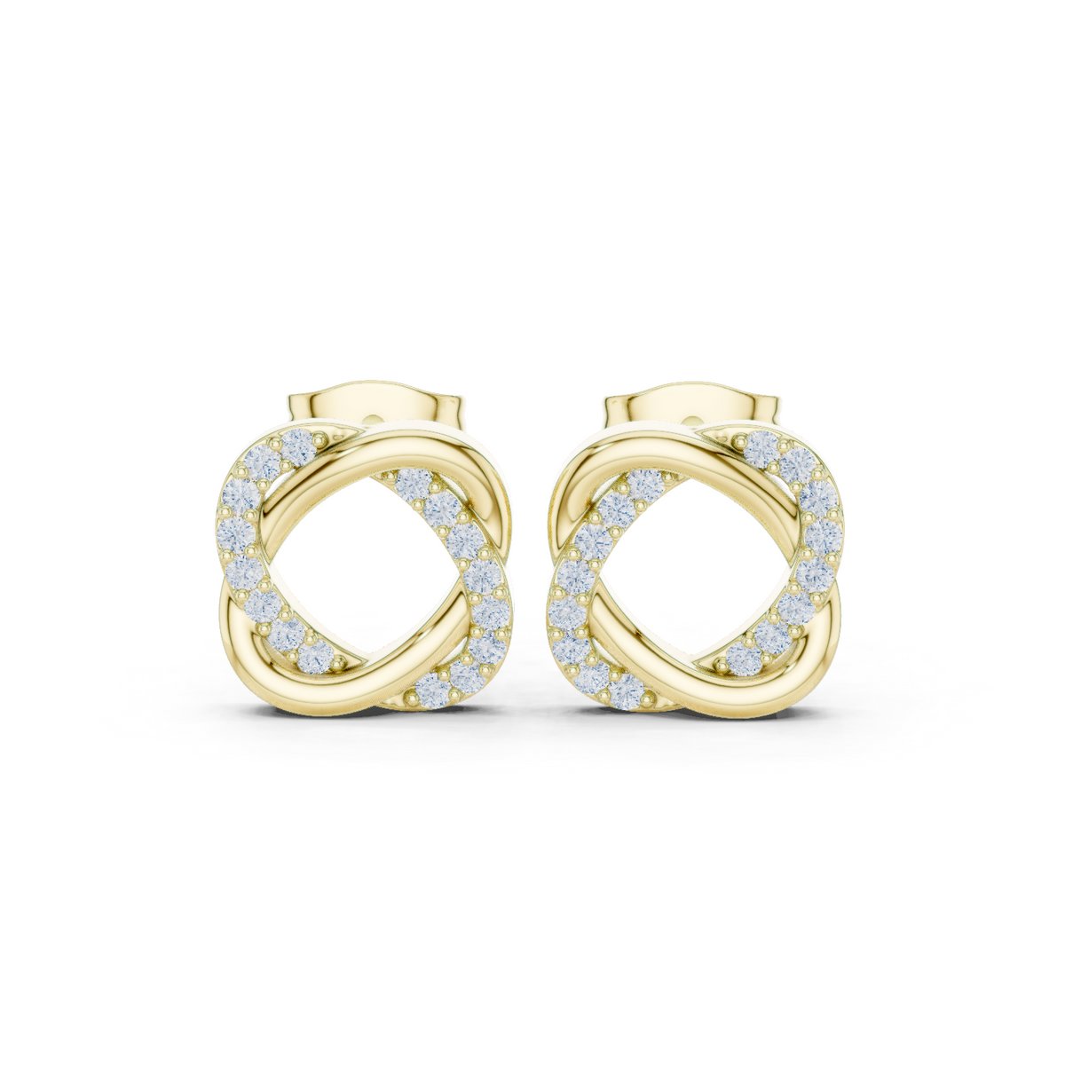 Gold Earrings SBER(9), Yellow Gold