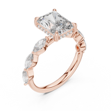 Gold Pendant 9-10006L_02, Rose Gold, view 2