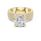 Gold Ring DDLR-1022, Yellow Gold