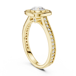 Gold Ring LR-0240, Yellow Gold, view 1