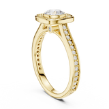 Gold Ring LR-0240, Yellow Gold, view 1