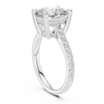 Gold Ring DDLR-250 -ECU, White Gold, view 1