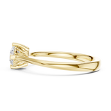 Gold Ring DDLR-548, Yellow Gold, view 3