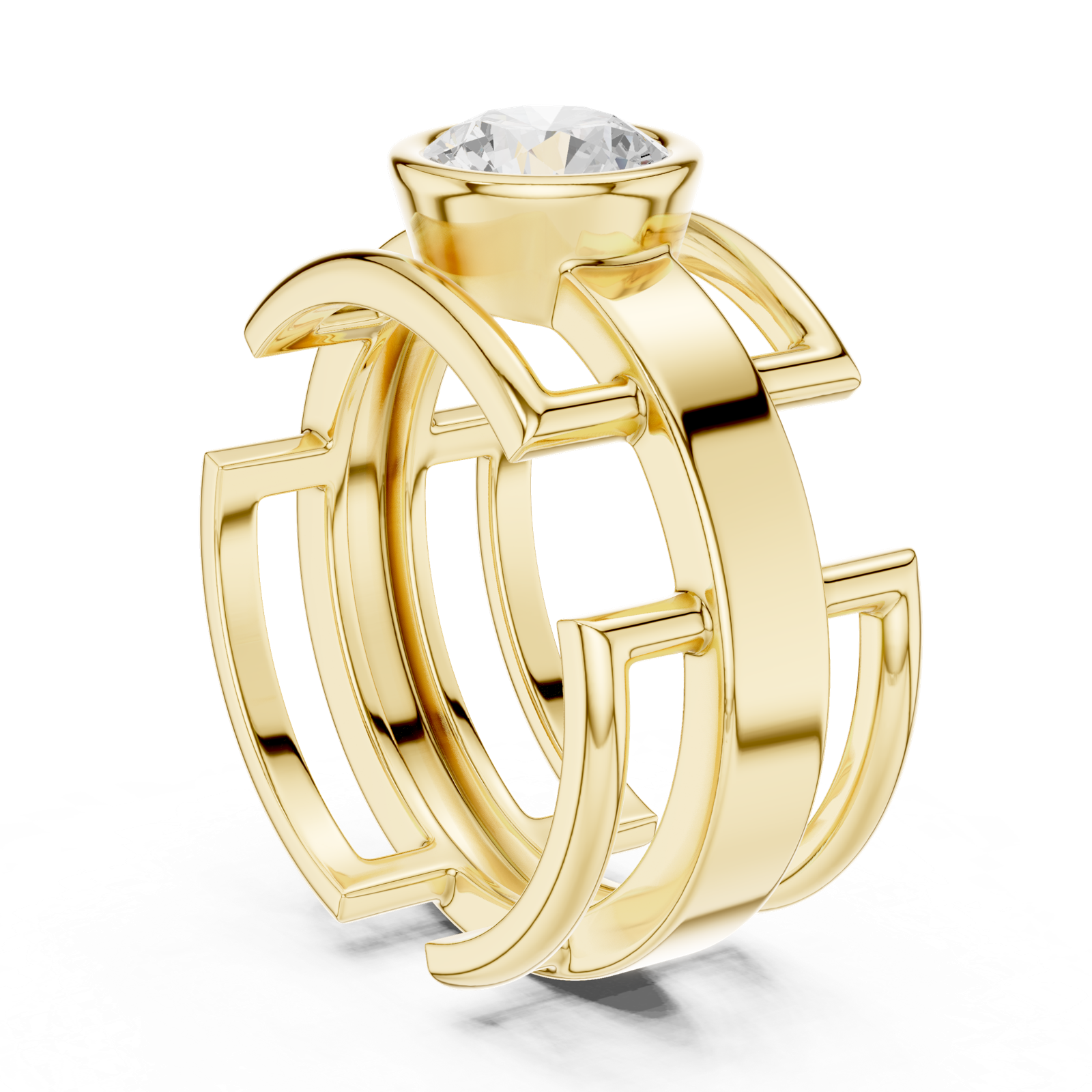 Gold Ring SBMR(6), Yellow Gold