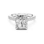 Gold Ring DDLR-1029, White Gold