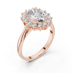 Gold Ring L03-1216, Yellow Gold, view 50