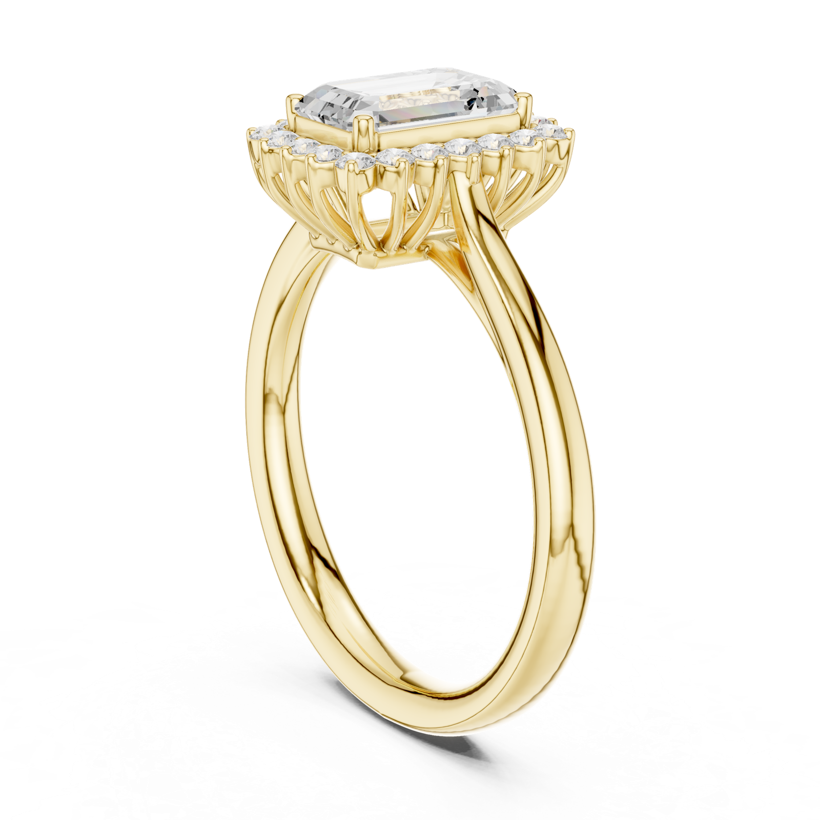 Gold Ring DDLR-700, Yellow Gold, view 1