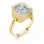 Gold Ring GR01, Yellow Gold, view 2