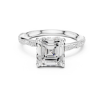 Gold Ring DDLR-961, White Gold, view 4