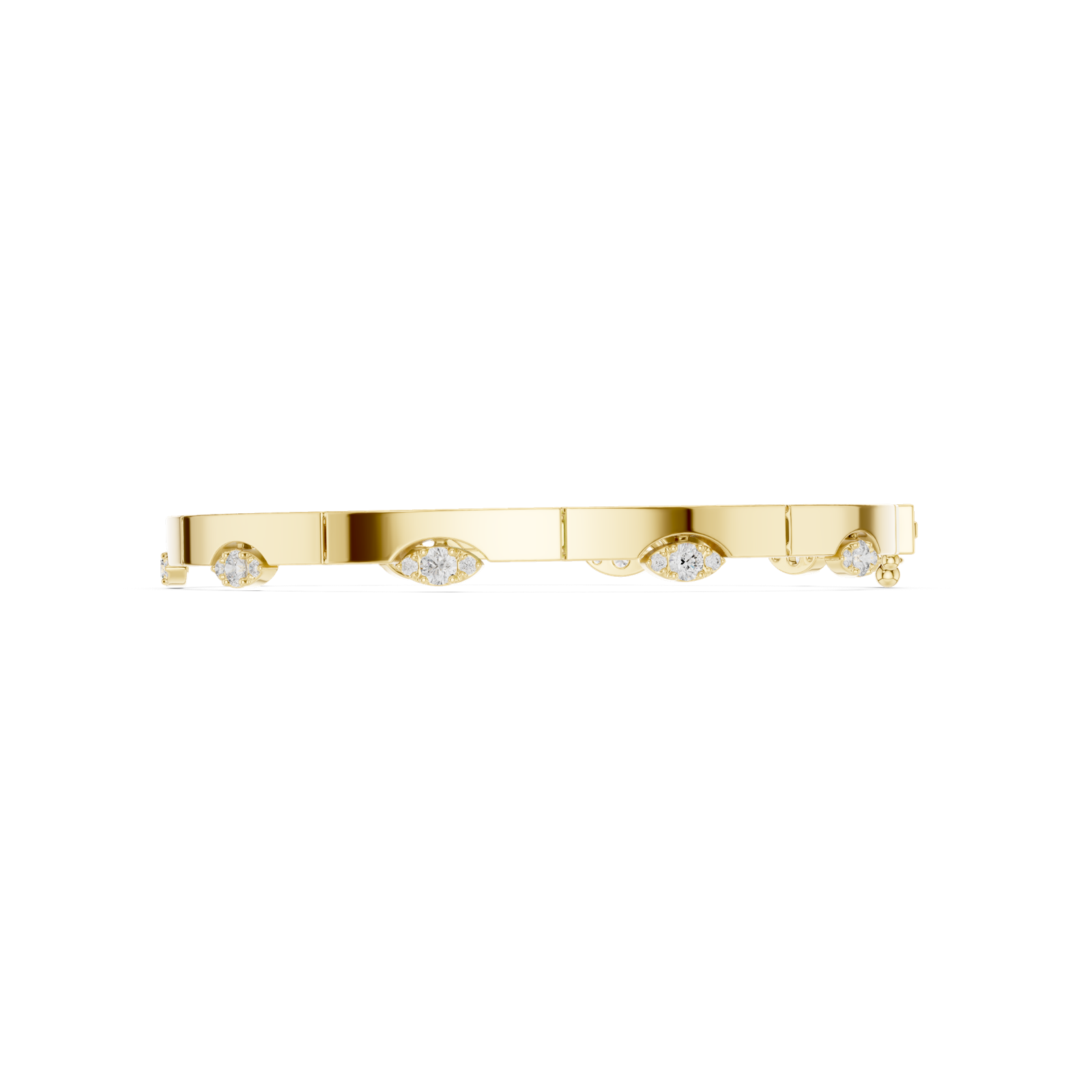 Gold Bracelet SBWB (20), Yellow Gold, view 3