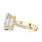 Gold Ring DDLR-259, Yellow Gold, view 3