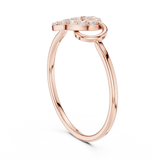 Gold Ring HLR-201, Rose Gold