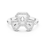Gold Ring LR-01 (81), White Gold, view 4