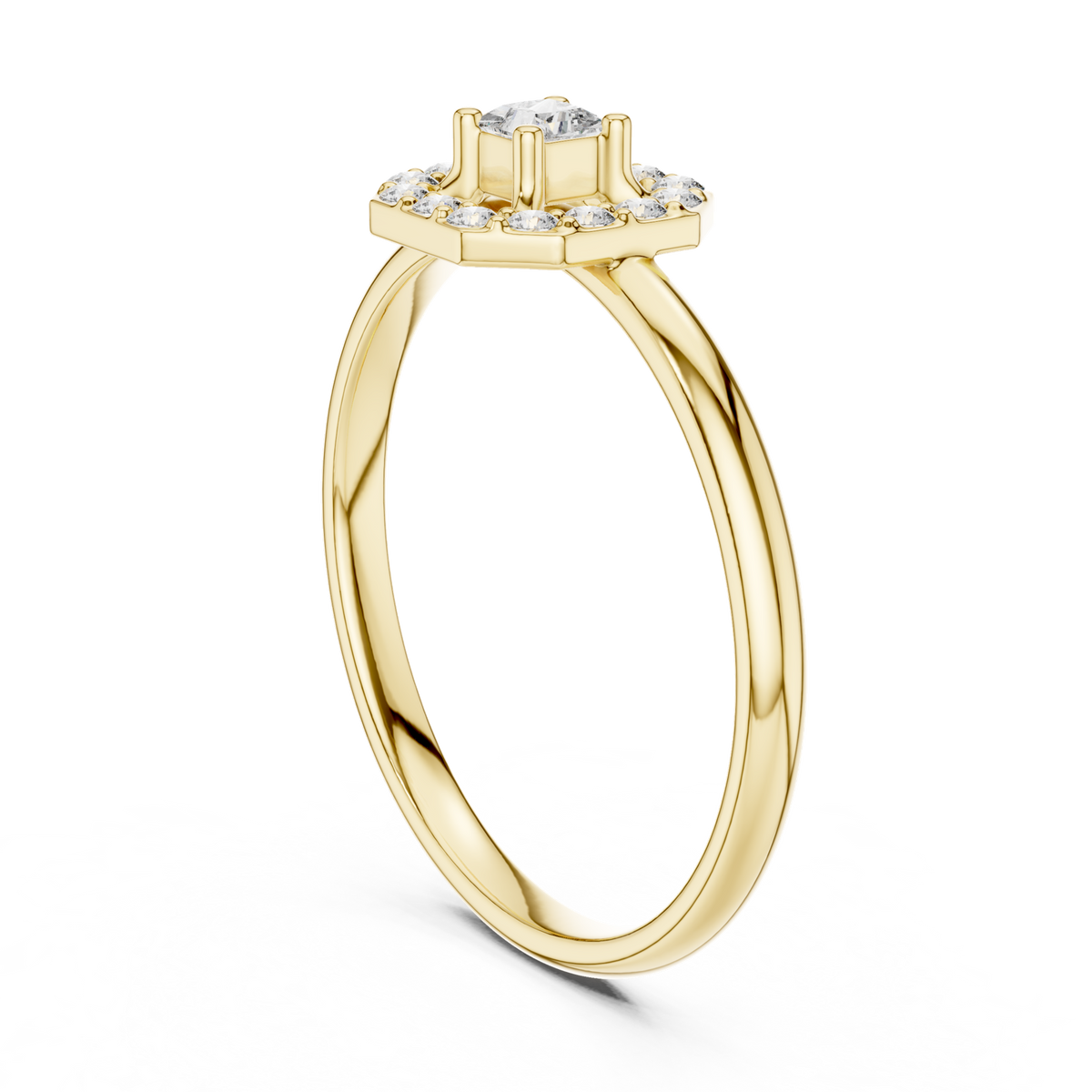 Gold Ring 1 (344), Yellow Gold, view 1