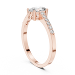 Gold Ring ALR-114, Rose Gold