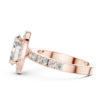 Gold Ring LR-0175, Rose Gold, view 3