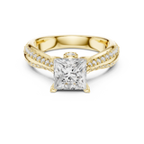 Gold Ring LR-0280, Yellow Gold, view 4