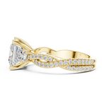 Gold Ring DDLR-1038, Yellow Gold, view 3