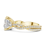 Gold Ring DDLR-1038, Yellow Gold, view 3