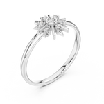 Gold Ring 1 (415), White Gold, view 2