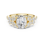Gold Ring DDLR-1052, Yellow Gold, view 4