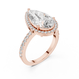 Gold Ring LR-0071, Rose Gold, view 2