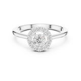 Gold Ring DDLR-833, White Gold, view 4