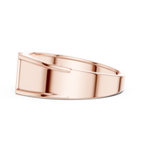 Gold Ring LR-01 (26), Rose Gold, view 3