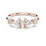 Gold Ring Ledis Ring, Rose Gold, view 4