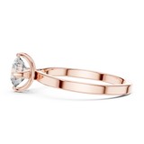 Gold Ring LR-0018, Rose Gold, view 3