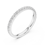 Gold Ring DDLR-789, White Gold, view 2