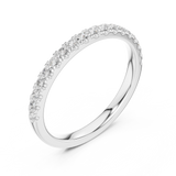 Gold Ring DDLR-789, White Gold, view 2