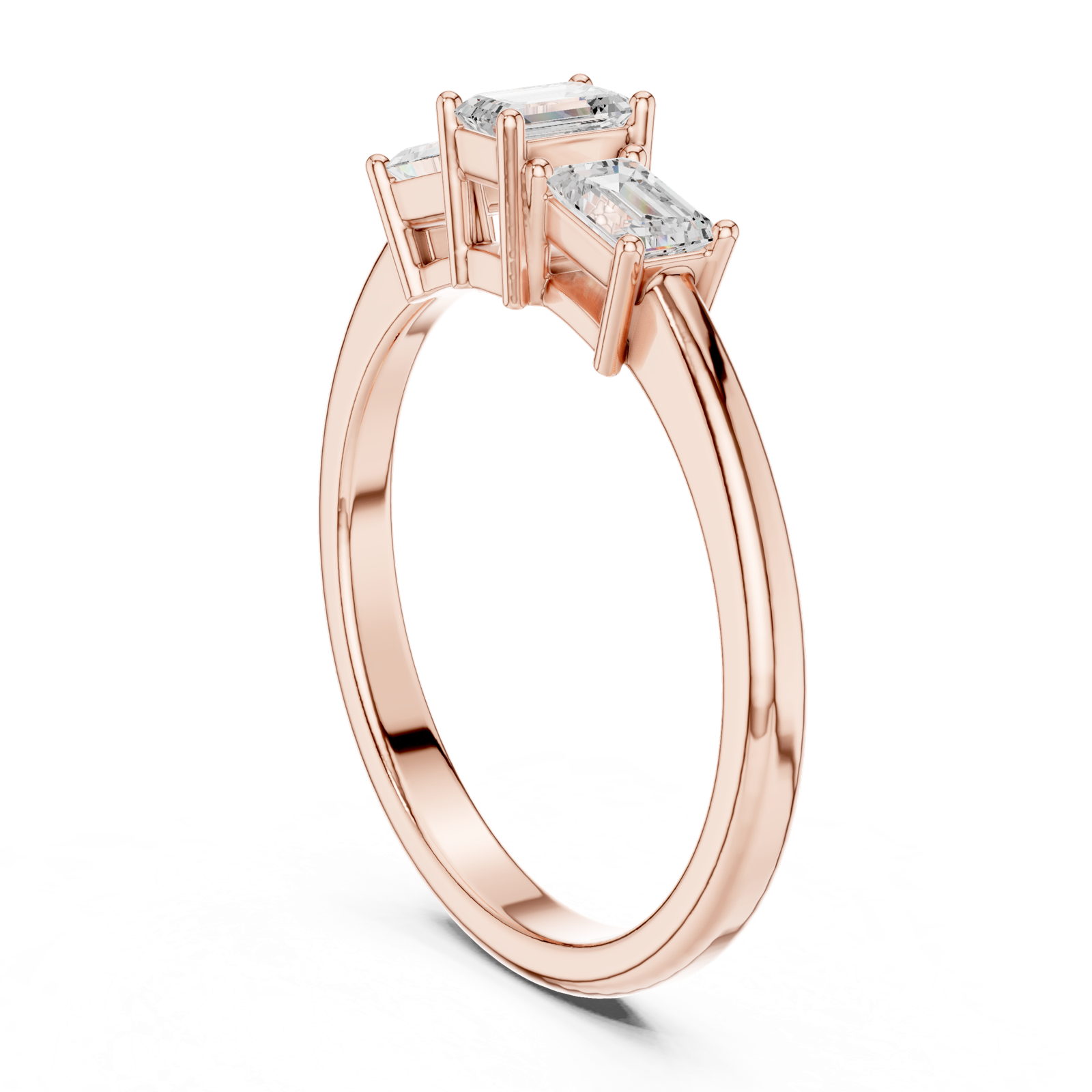 Gold Ring DDLR-480, Rose Gold