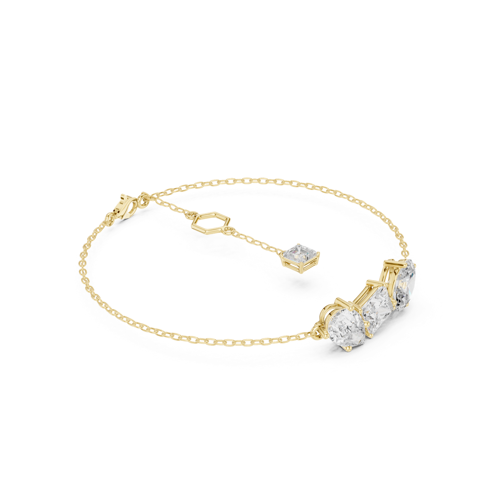 Gold Bracelet SBWB (27), Yellow Gold, view 1